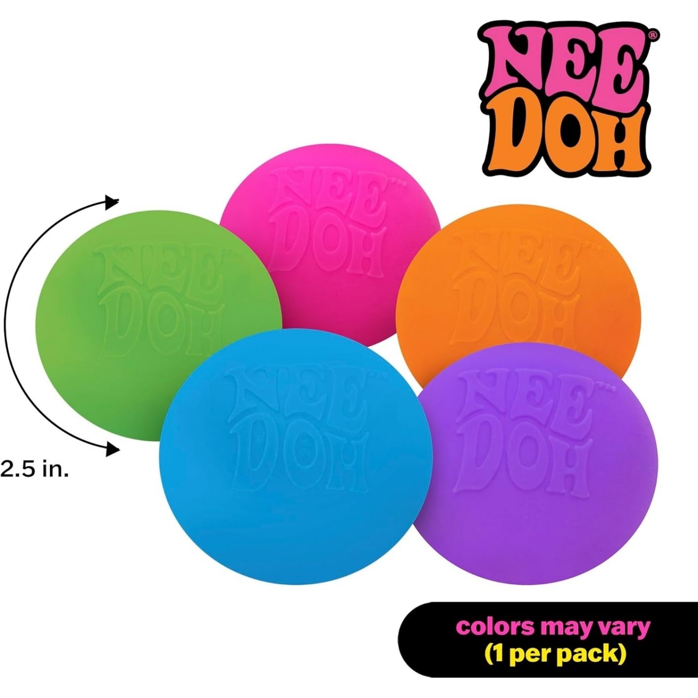 NeeDoh Original Sensory Ball ¨C Pink